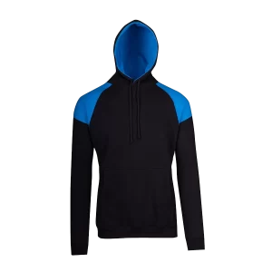 Shoulder Contrast Panel Hoodie